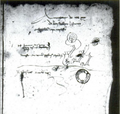 Chiffre et devise d'Antoine de la Sale. Carpentras, Bibliothèque Inguimbertine, Ms. 38, fol. 211. Chiffre et devise d'Antoine de la Sale. Carpentras, Bibliothèque Inguimbertine, Ms. 38, fol. 211.