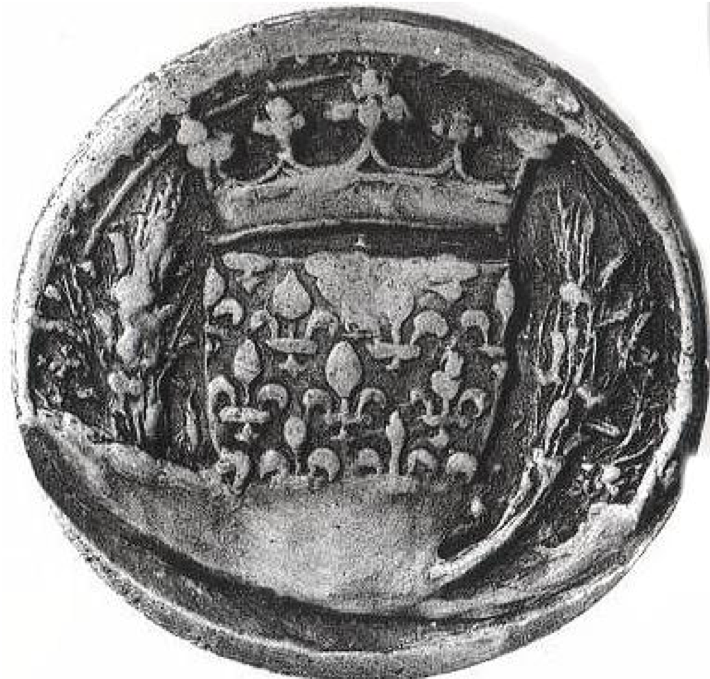 Deuxi&egrave;me sceau du secret de Charles VI. Base SIGILLA